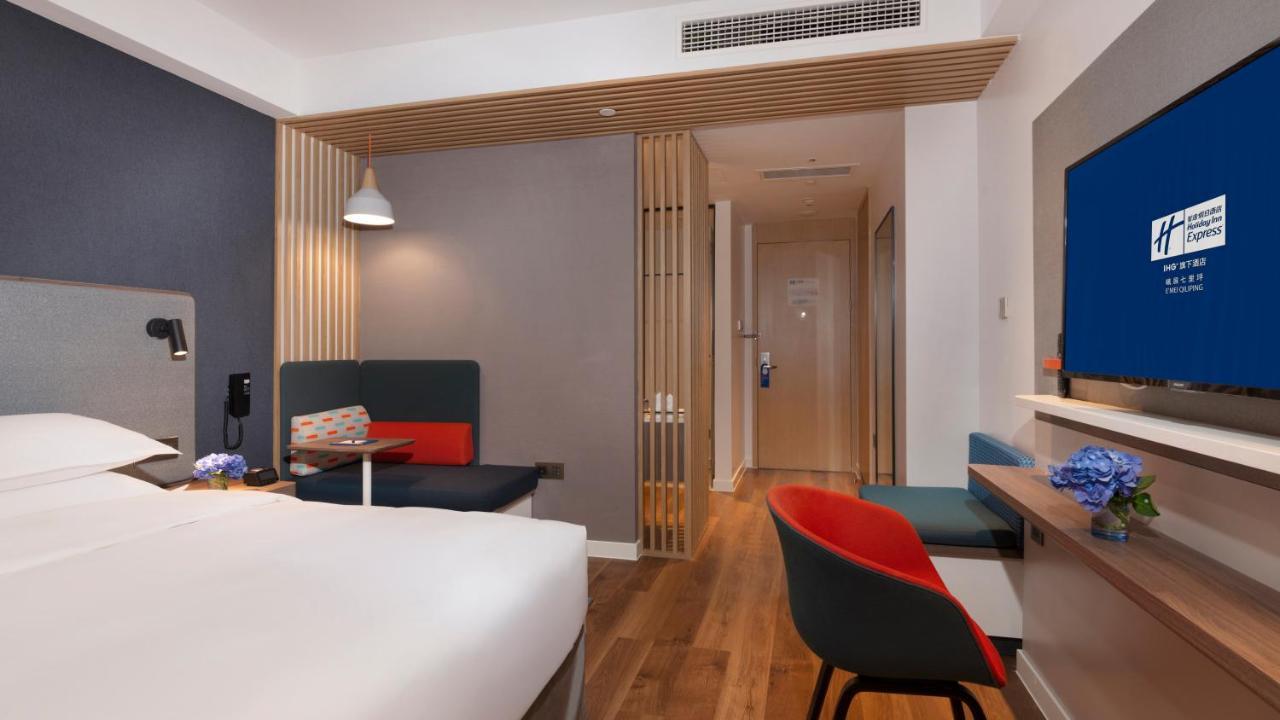 Holiday Inn Express Qiliping By Ihg Gunung Emei Bagian luar foto